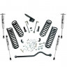 Лифт комплект подвески 4" Jeep Wrangler JK 07-18 4 Door (Fox 2.0 Shocks) Superlift K941F