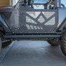 Защитные накладки на пороги Jeep Wrangler JL 18-22 2Door DV8 Offroad SRJL-25