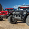 Передний бампер под лебедку Jeep Gladiator JT/Wrangler JK/JL 07-23 Rockline Stubby Go Rhino 331101T