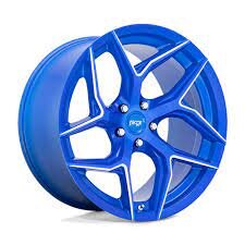 Колесный диск Niche Road Wheels Torsion Anodized Blue Milled 20x10.5 ET+35 M268200521+35