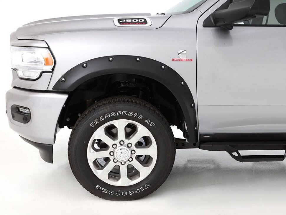 Расширители колесных арок Dodge Ram 2500/3500 19-25 перед 2шт. Pocket Style Bushwacker 50065-02