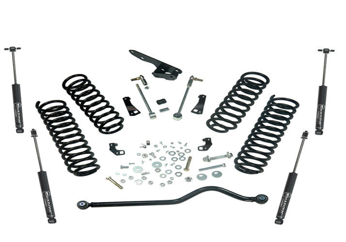 Лифт комплект подвески 4" Jeep Wrangler JK 07-18 4 Door (Shadow Shocks) Superlift K941