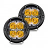 Дополнительные led фары 4" Дальний свет янтарная подсветка (пара) 360-Series Rigid Industries 36114