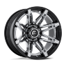 Колесный диск Fuel Off Road Brawl Chrome W/Gloss Black Lip 20x10 ET-18 FC401PB20108818N