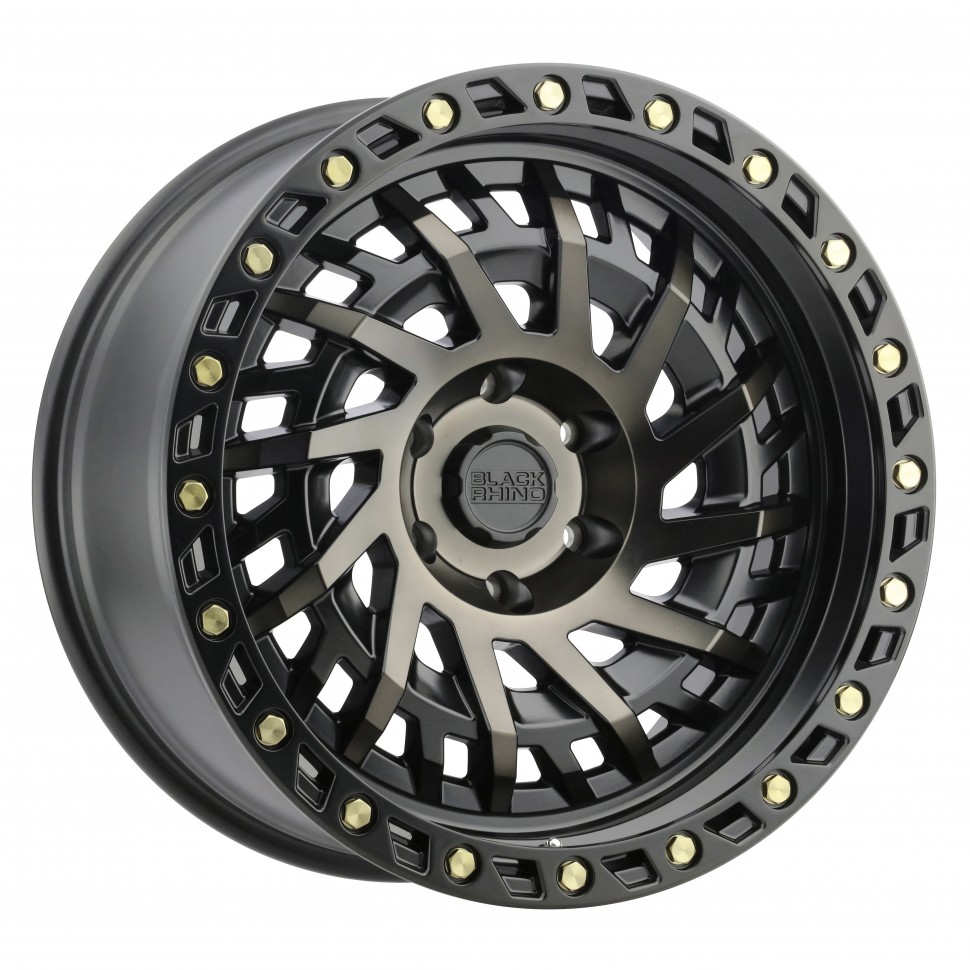 Колесный диск Black Rhino Shredder Matte Black W/Machined Dark Tint 17x9 ET-18 1790SHD-85114M71