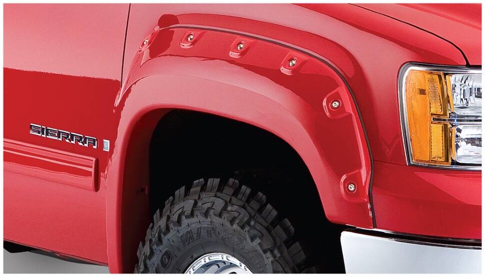 Расширители колесных арок GMC Sierra 1500/2500/3500 07-14 перед 2шт. Cut Out Bushwacker 40105-02